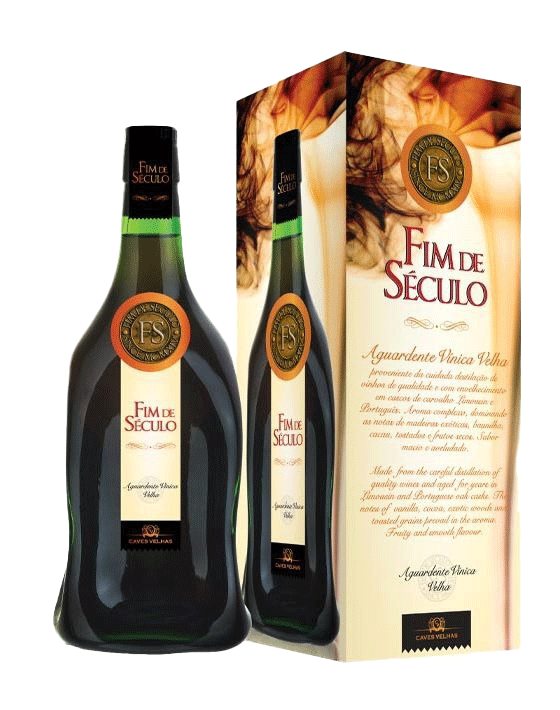 Aguardente Velha Ende des Jahrhunderts (mit Schachtel)