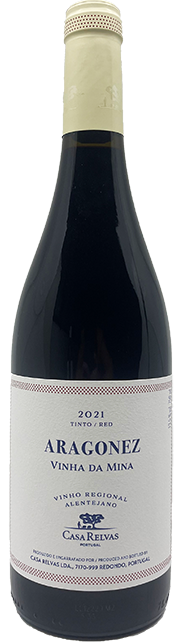 Casa Relvas Aragonez Vinha Da Mina Rotwein 2022