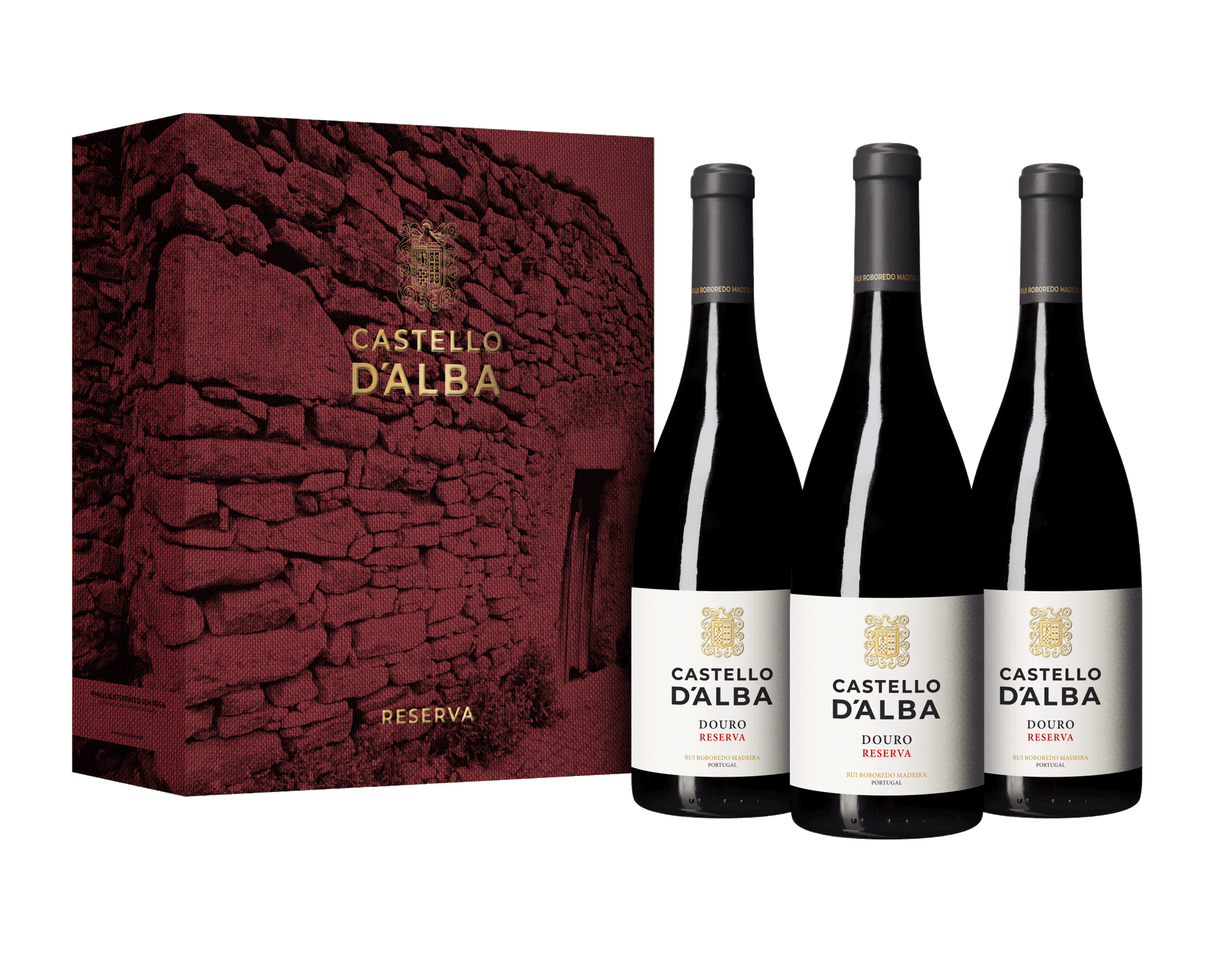Conjunto Garrafas Castello D´alba Reserva Tinto 2023