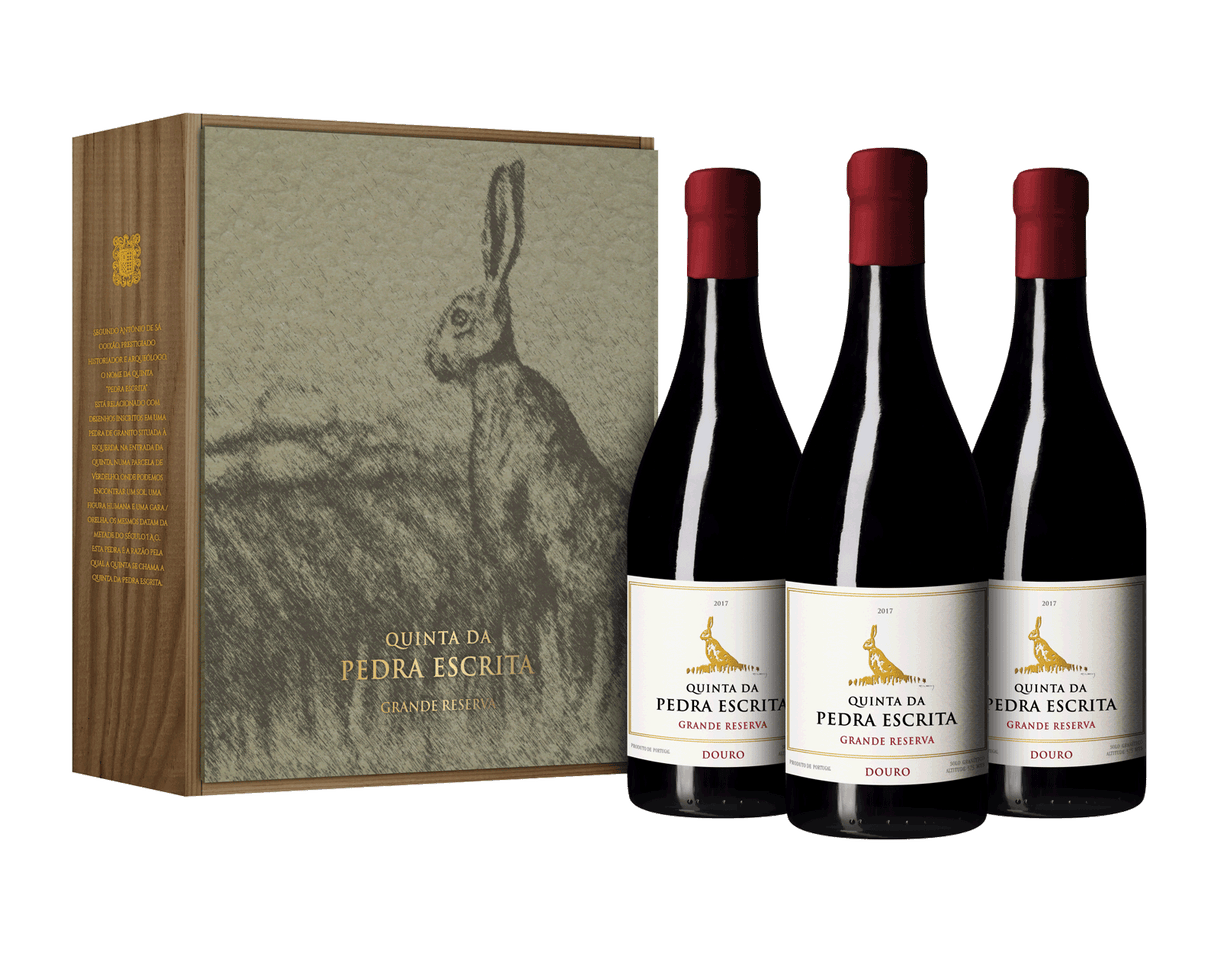 Conjunto Quinta Da Pedra Escrita Grande Reserva Tinto