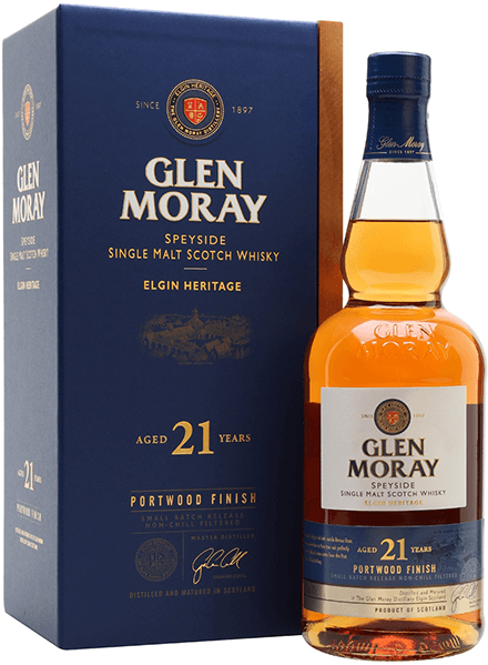 Whisky Glen Moray 21 Years