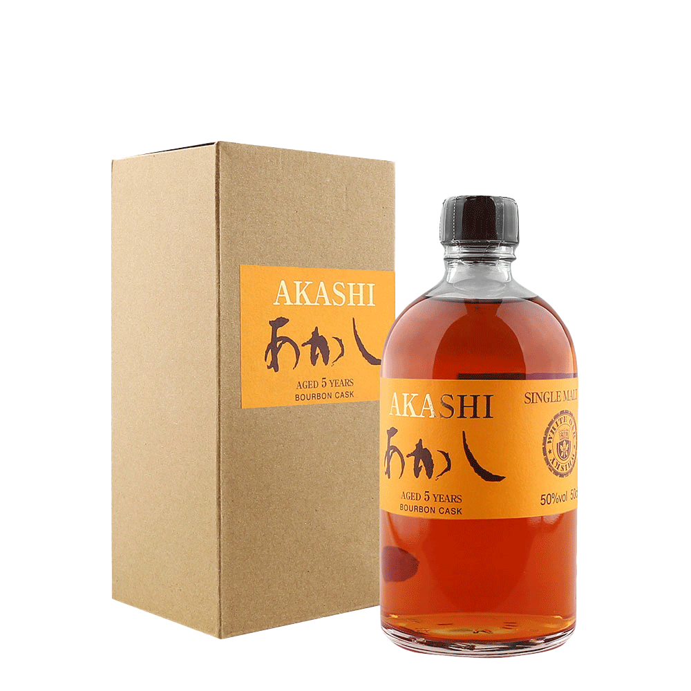Whisky Akashi Single Malt 5 Years Bourbon Cask