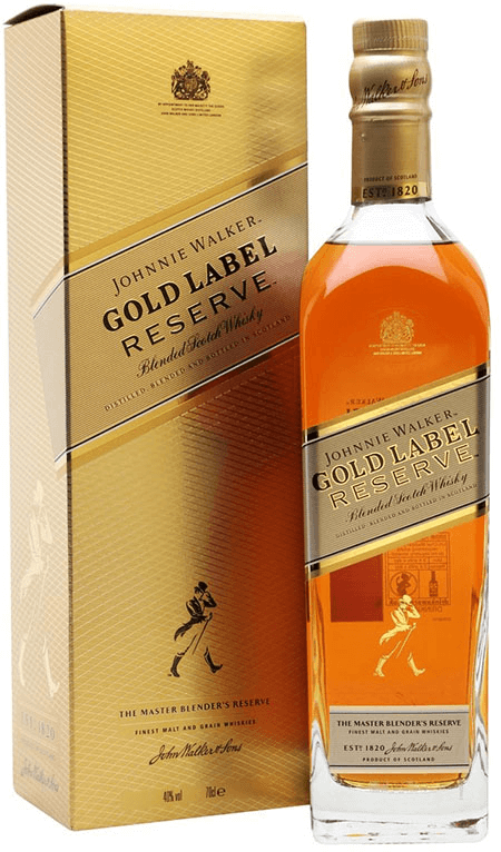 Whisky Johnnie Walker Réserve Étiquette Or