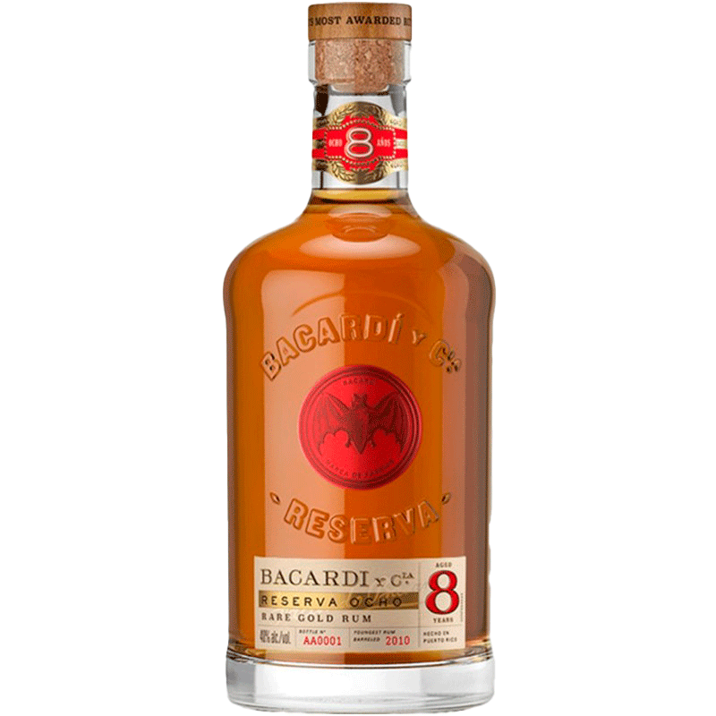Rhum Bacardi Gran Reserva 8 Ans