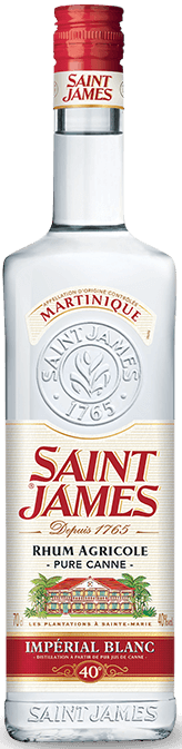 Rhum Saint James Impérial Blanc (agricole)