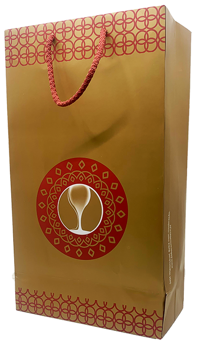 Sac moyen pour 2 bouteilles