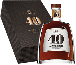 Aguardente Caves Velhas 40 Años