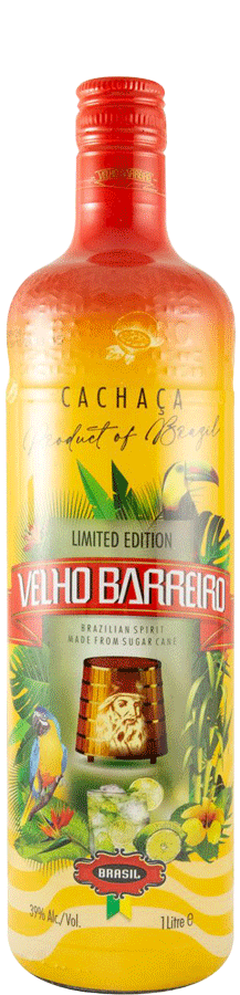 Cachaça Velho Barreiro Litre