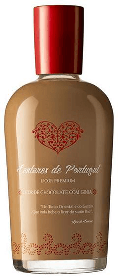 Licor Cantares De Portugal Chocolat Avec Ginja