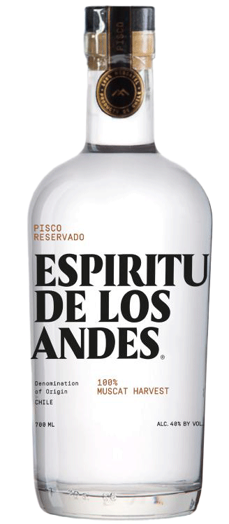 Aguardiente Pisco Espíritu De Los Andes