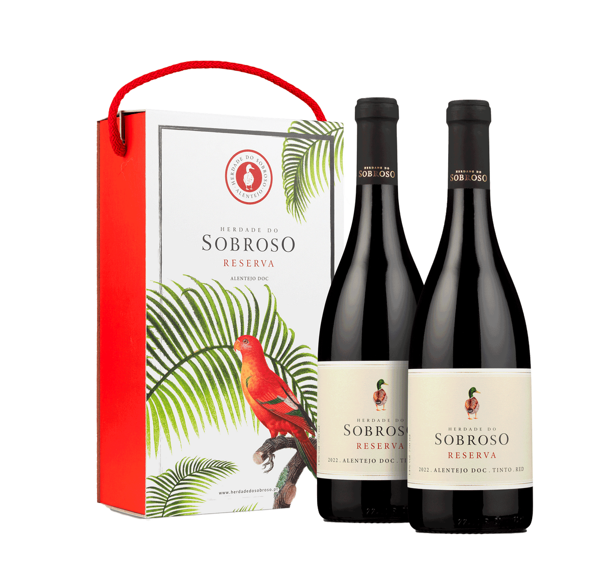 Conjunto Herdade Sobroso Reserva Tinto 2021