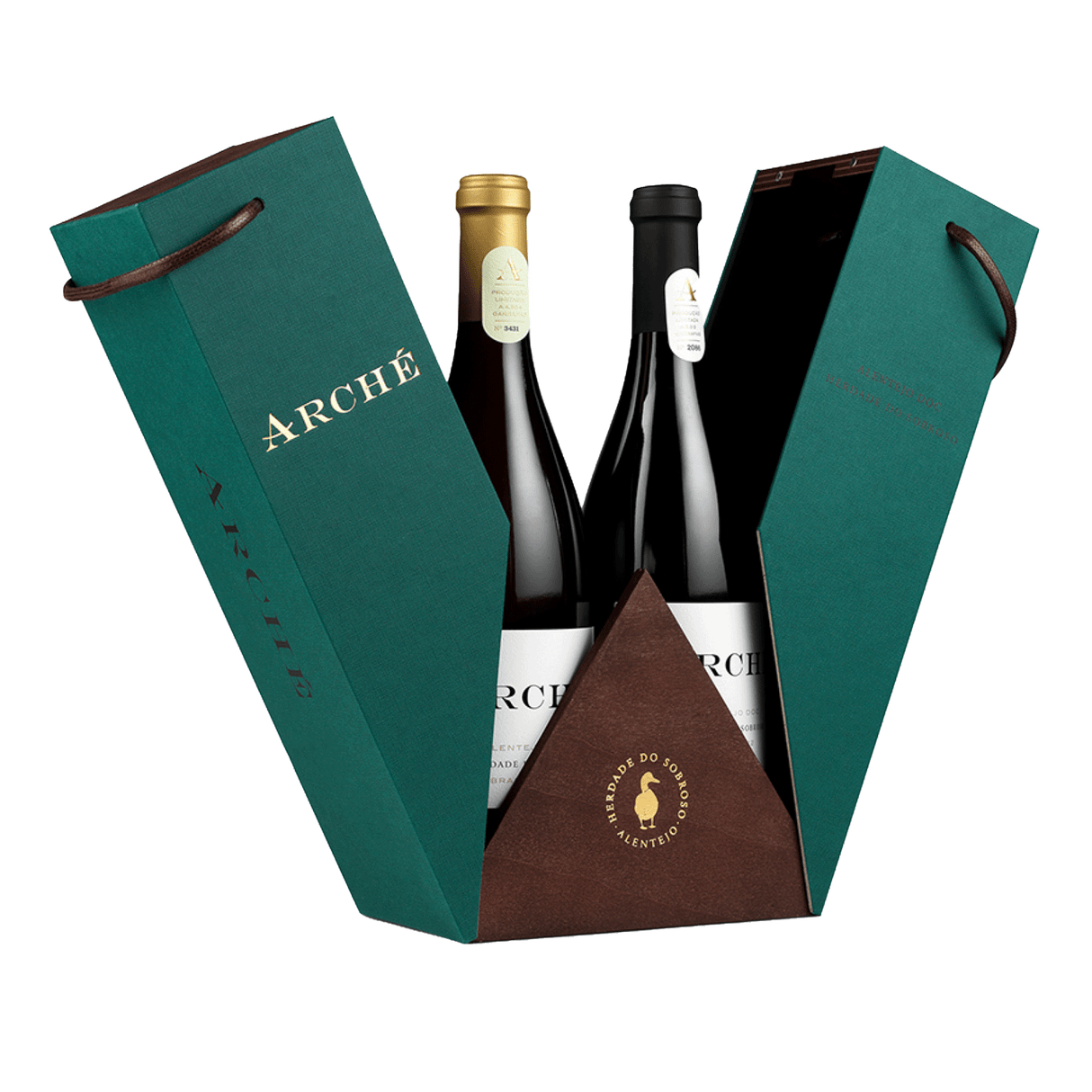 Herdade Sobroso Arche Rosso e Bianco (confezione 2 Bottiglie)