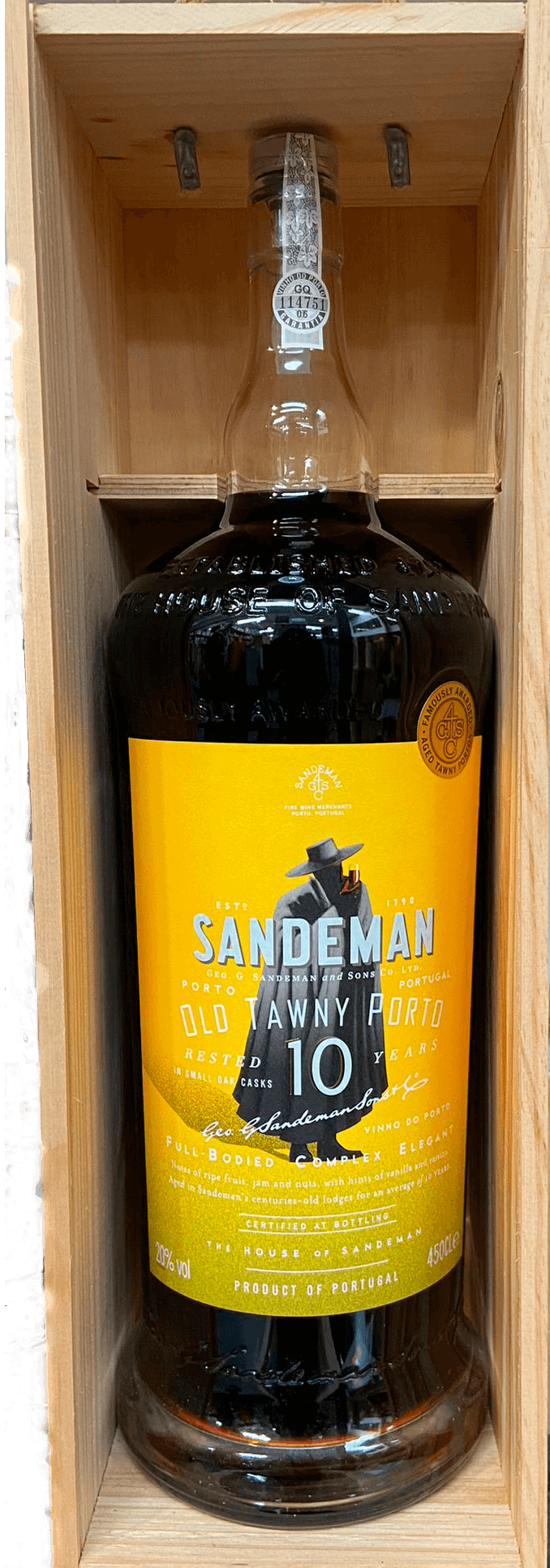 Porto Sandeman 10 Years Tawny 4.5 Lt