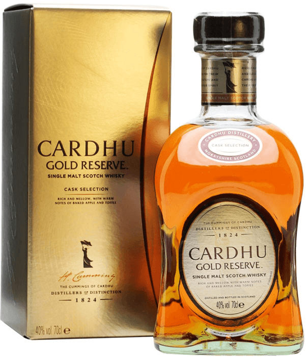 Whisky Cardhu Réserve Or