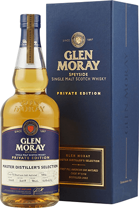 Whisky Glen Moray Édition Privée Premier Remplissage Chêne Américain