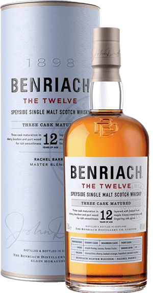 Whisky Benriach 12 Ans The Twelve