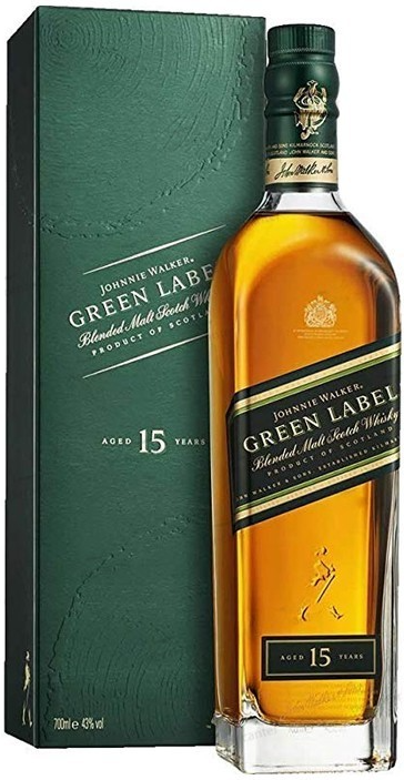 Whisky Johnnie Walker Étiquette Verte 15 Ans