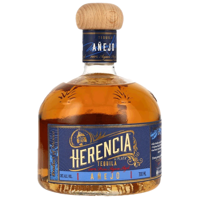 Tequila Herencia Añejo Agave