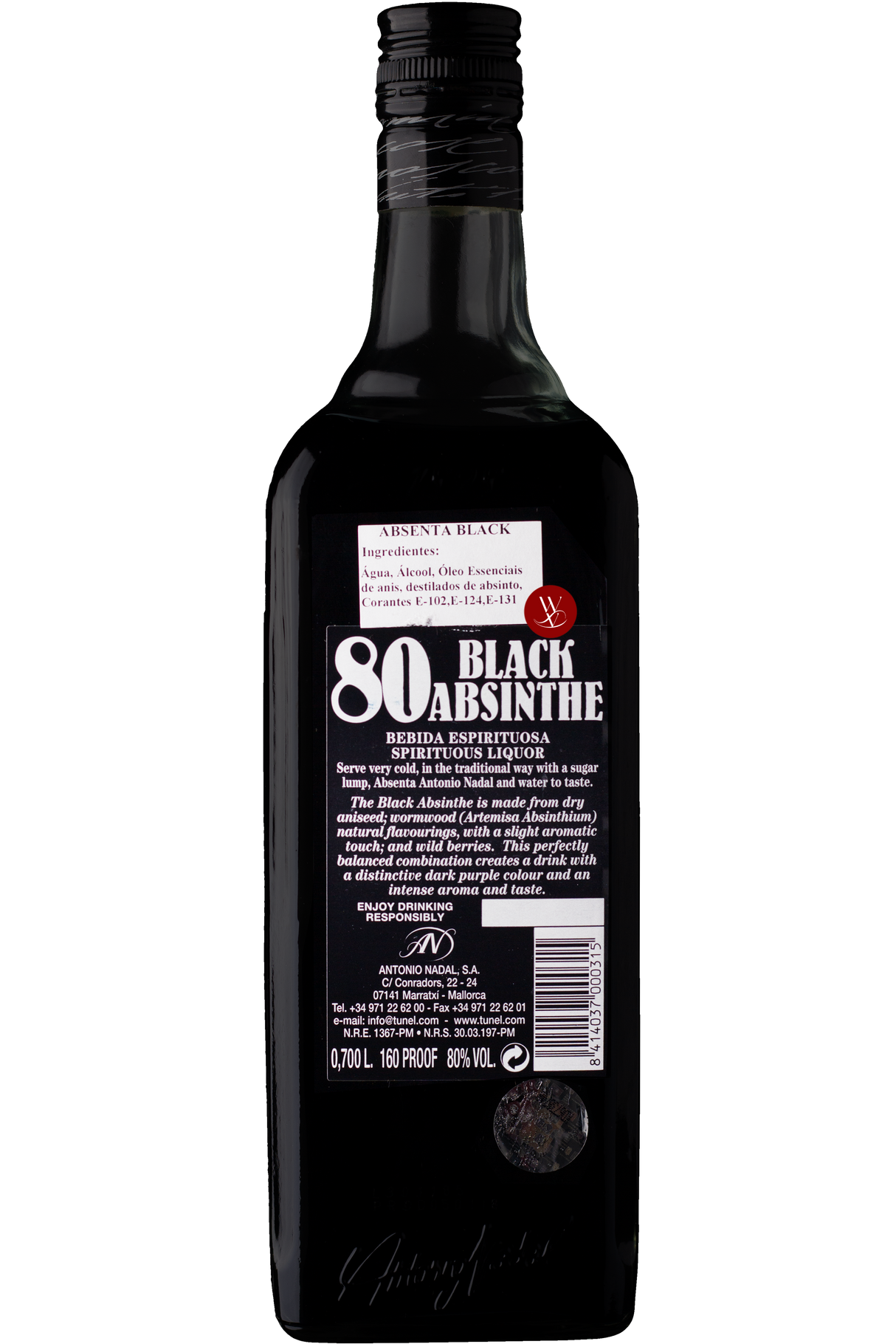 Azdrinks Black Absinthe 80